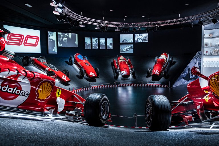 Scuderia Ferrari celebrates 90th anniversary at new museum exhibit