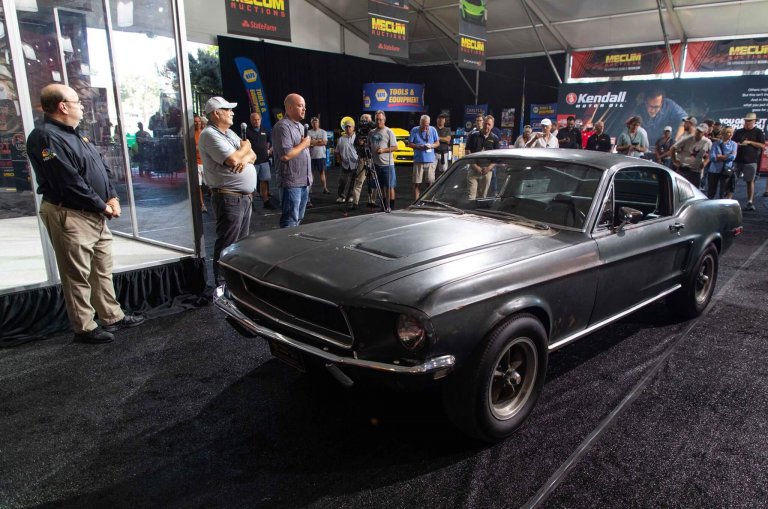 Star Power: Legendary ‘Bullitt’ 1968 Mustang Movie Car Heading For the Mecum Auction Block