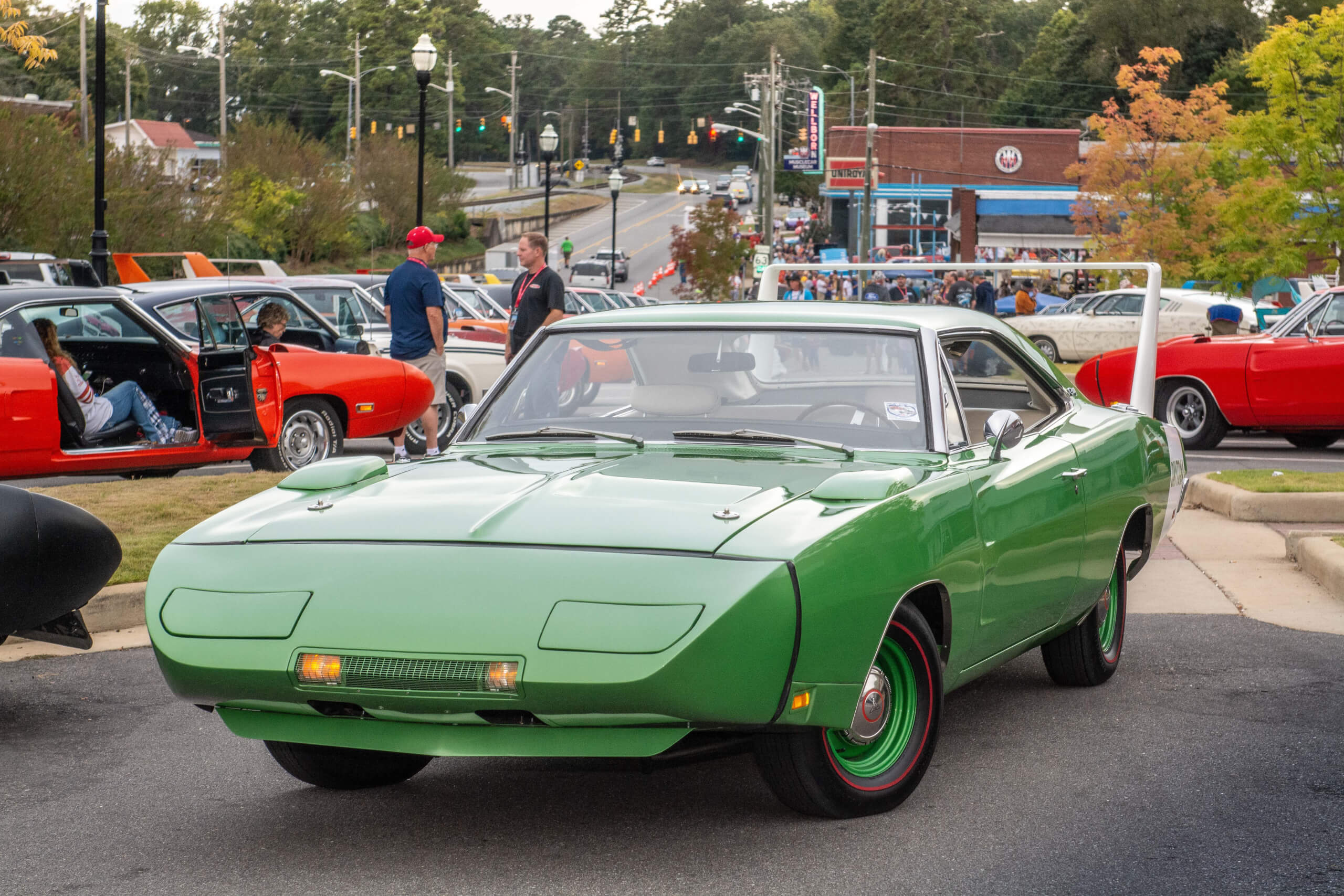 This 1969 Dodge Charger Daytona's original owner raced to see his car's debut at the 1969 Talladega Speedway.