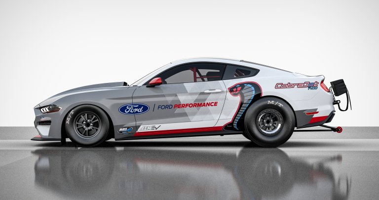 Electric Mustang Cobra Jet 1400 Charges Down The 1/4-Mile In 8 Seconds