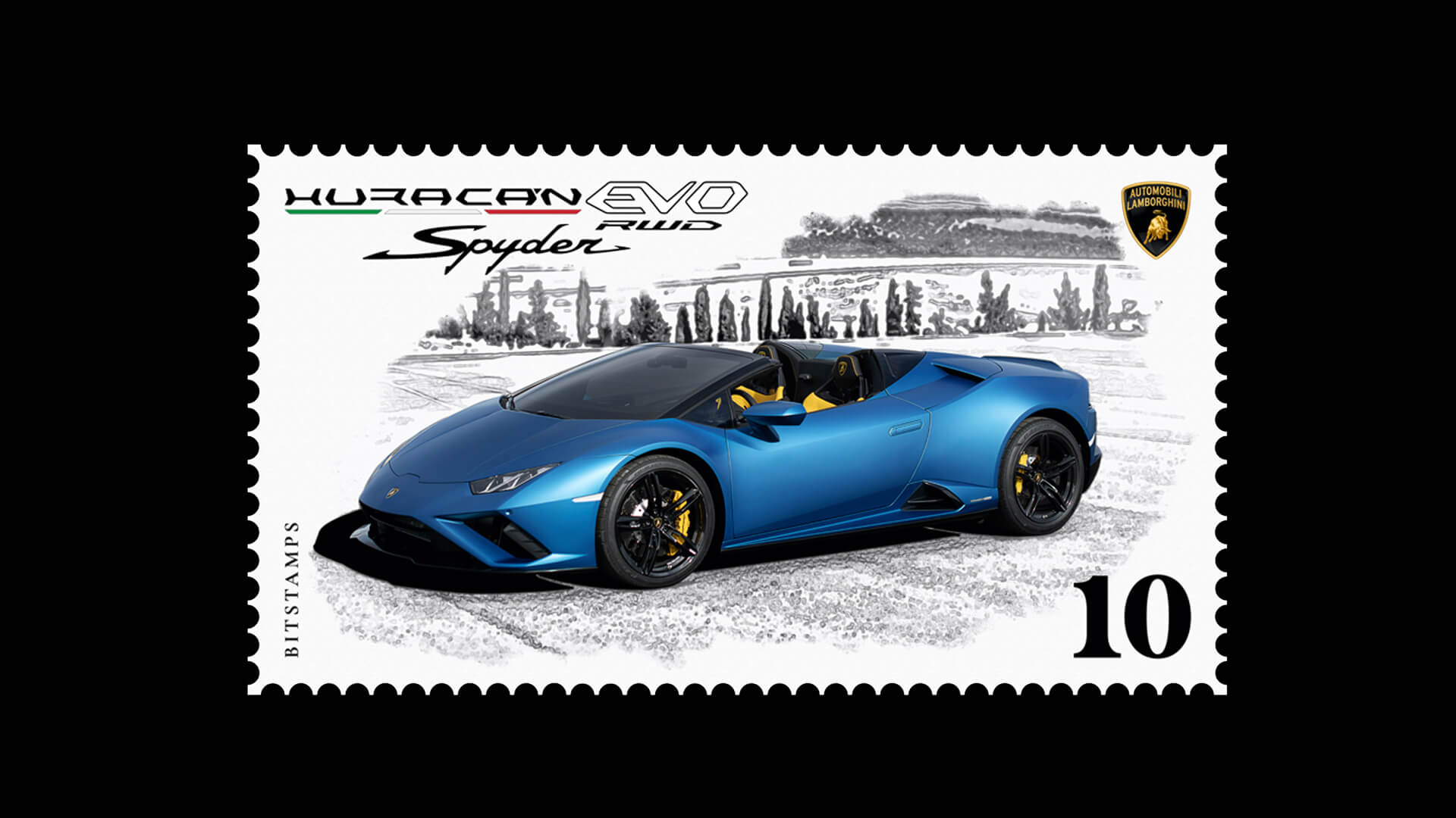 Lamborghini Pushes The Envelope In Digital Stamp Collecting